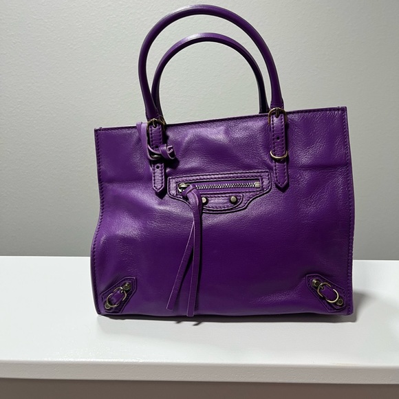 Balenciaga Handbags - Purple mini Balenciaga bag